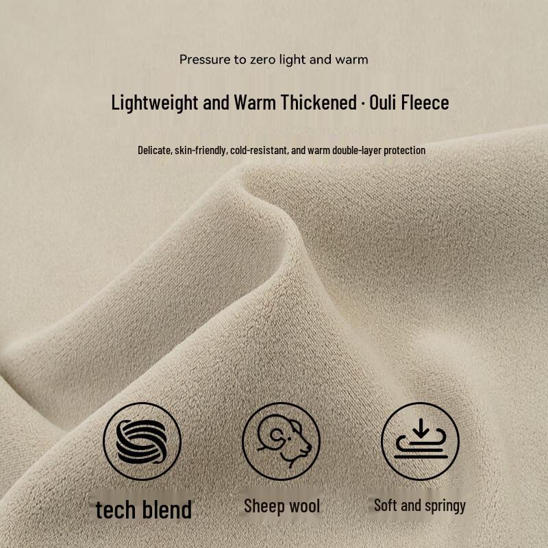 FENGXUN Мужской повседневный свитер с круглым вырезом из смесовой овечьей шерсти