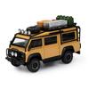 1/32 Land Range Rover Defender Van Alloy Camping Car Model Diecasts Metal Toy Off-Road Vehicles Car Model Sound Light Kids Gifts