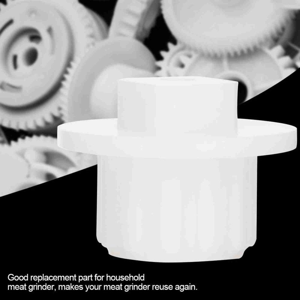 5PCS White Meat Grinder Gear ABS Mincer Gear Replacement for Zelmer A861203, 86.1203 For Home Use