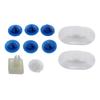 10Pcs Car Side Skirt Fixing Clips 1610186180 Retainers for DS3 Durable