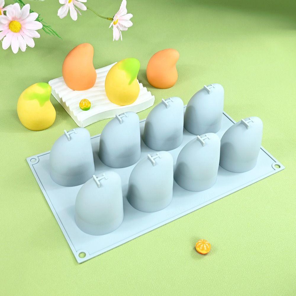 Food Grade Silicone Mango Mousse Cake Mold 15-Cavity French Pastry Mold Baking Mold Chocolate