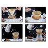 350ml Drip Kettle Coffee Tea Pot With Thermometer Non-stick Coating Food Grade Stainless Steel Thin Mouth Gooseneck Coffee Pot