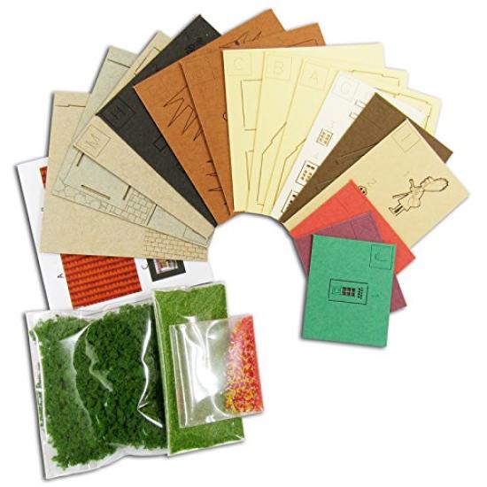 Sankei Studio Ghibli Mini Delivery Service Osono and Kiki Paper Craft Multicolor Kiki's Non-Scale MP07-07