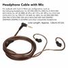 2 Pin 0.78mm Headphones Replacement Headphone Cable Upgrade Cable  Cable Replacement