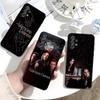 Чехол для телефона V-VampireS D-Diaries для Samsung S25, S24, S21, S22, S23, S30, Ultra, S20, Plus, Fe, Lite, Note, 10 Черный Мягкий