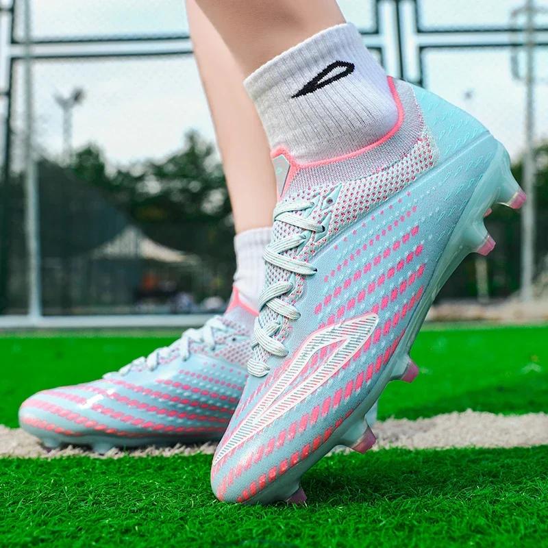 Original Men Soccer Shoes Society Sneaker Professional Outdoor High Quality Cleats Unisex Sport Shoes Resistant Football Boots