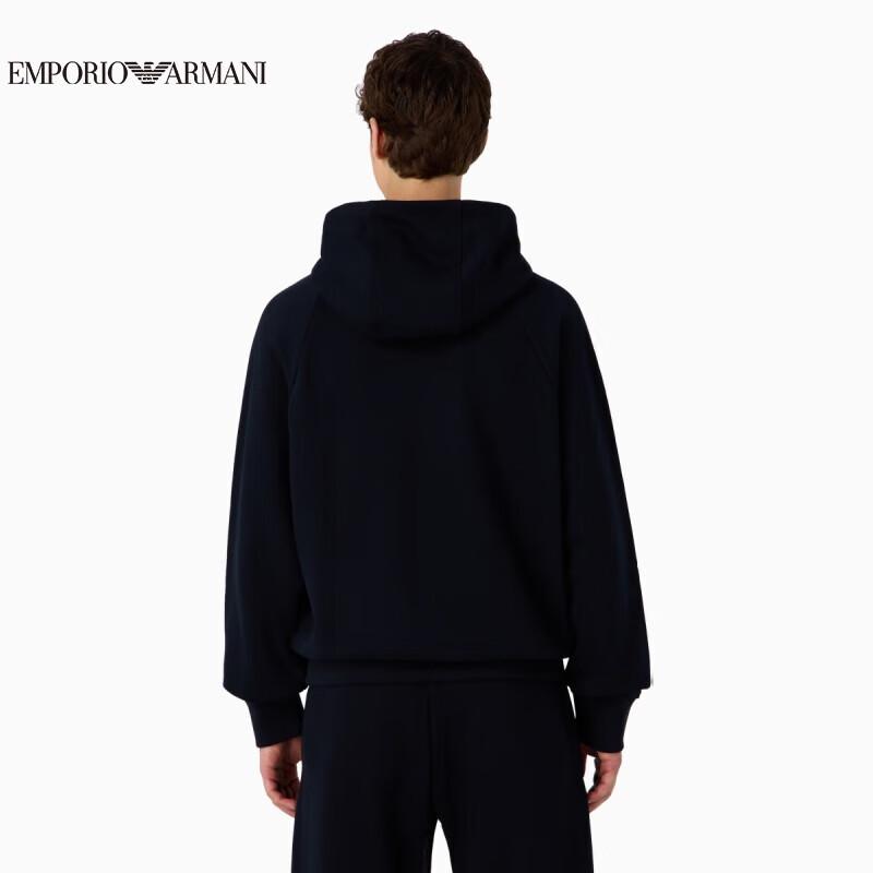 Мужская толстовка с капюшоном и логотипом орла Emporio Armani