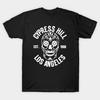 Мужская черная футболка с принтом Череп Cypress Hill Печать на трансферной бумаге без вырезания Хлопковая футболка