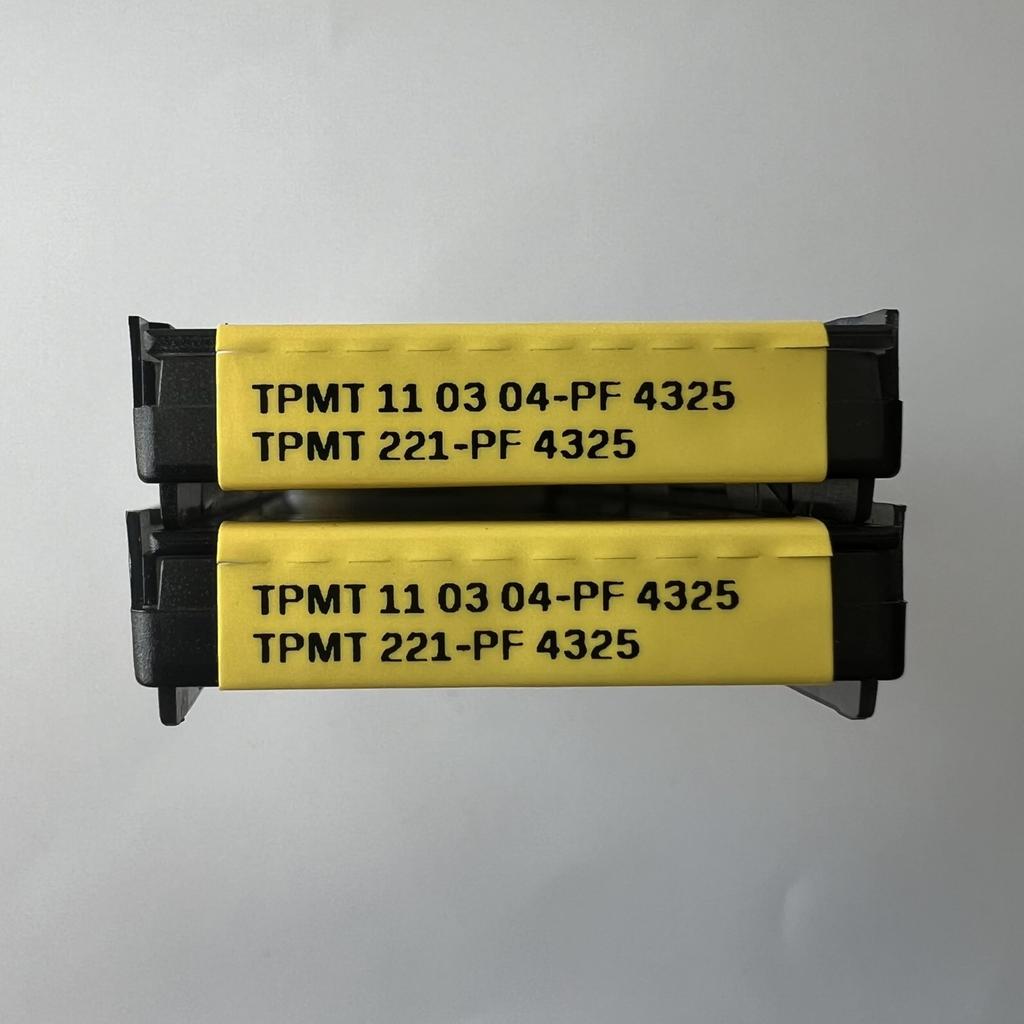 Sandvik / TPMT110304-PF 4325 / Оригинальная шведская твердосплавная пластина 10 шт.