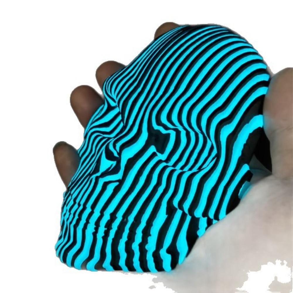 Светящееся украшение для розыгрыша Креативные квантовые игрушки-черепа Модные игрушки-черепа Украшение на Хэллоуин