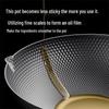 COOKER KING Stainless Steel Wok with Steamer