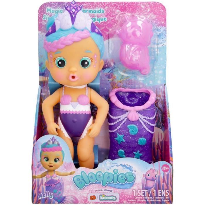 Poupée De Bain Bloopies IMC TOYS - Mermaids Magic Tail Vague 2 - Nelly