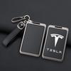 NJUT5 For Tesla Model 3 Model Y Fashion Zinc Alloy Car Smart NFC Card Key Case Cover Shell Keychain Protection Auto Styling Accessory