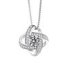 Lucky Clover Zircon Necklace Women's Light Luxury Niche High-end Fashion Diamond Pendant Clavicle Chain