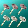 6pcs/box Dental Composite Resin Polishing Disc Wheel Kit Brush Burs Silicone with Diamond Disc 2 Step Polishing