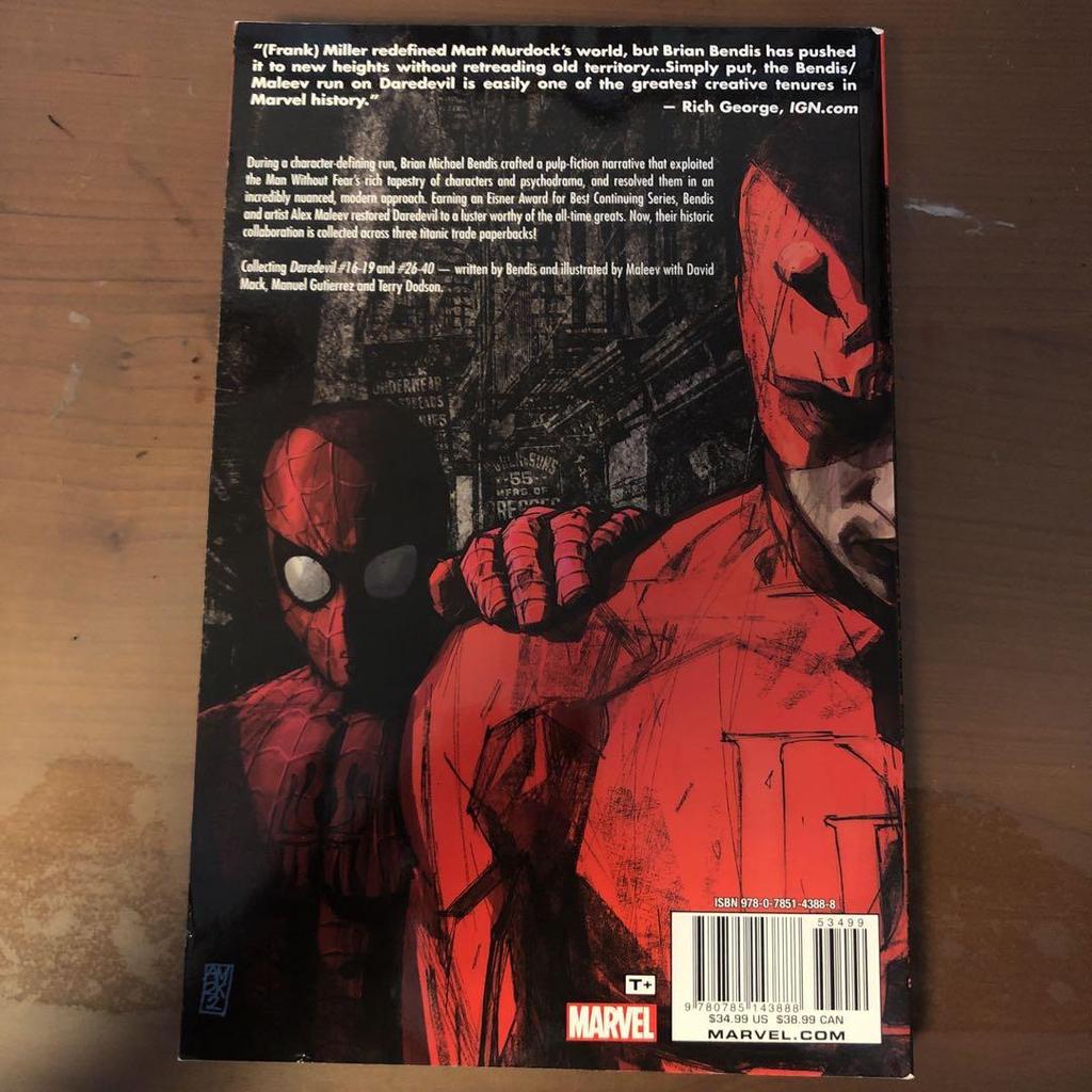 [USED] Daredevil: The Man Without Fear: Bendis