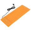 Silicone Keyboard Fully Sealed Design Lightweight Portable Silent Soft Comfortable USB Wired Silicone Keyboard for PC