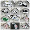 Cow Animal Claw Clip Rabbit Acetic Acid Hair Claw Creative Panda Hair Claw  Girls