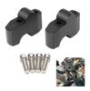 Monica James Honda Rebel Setback Spacer Up Spacer Handlebar Upper Holder Handlebar Riser Handlebar Custom Parts Set of 2 Black 250/500/1100