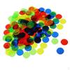 100pc Translucent Bingo Chips 3/4 Inch for Board Game Cards Accessory Mixed Color