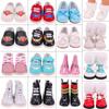 Doll Shoes Boots Handmade Plush Boots 7cm Shoes for 18 Inch American 43cm Baby Born Doll Accessories