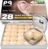 PQ Silicone Ear Plugs for Sleep 28 Silicone Ear Plugs for Sleeping and Swimming Noise Canceling and Ear Protection with Gel Ear Plugs Sleep Ear Plugs