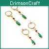 Castle Moving Howls Zircon Copper Ear Clamps No Piercing Cosplay Decoration