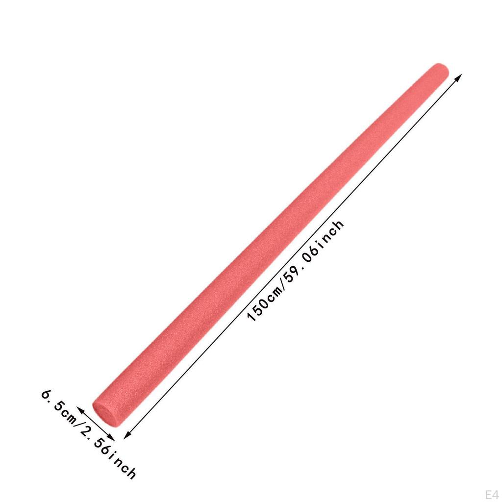 Pool Noodle, 59 Inch Long Fun Swimming Accessory Solid Foam Swim Noodle for DIY Crafts Gift