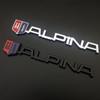 Металлическая эмблема с логотипом Alpina Car: Наклейка для украшения хвоста, боковой части или корпуса