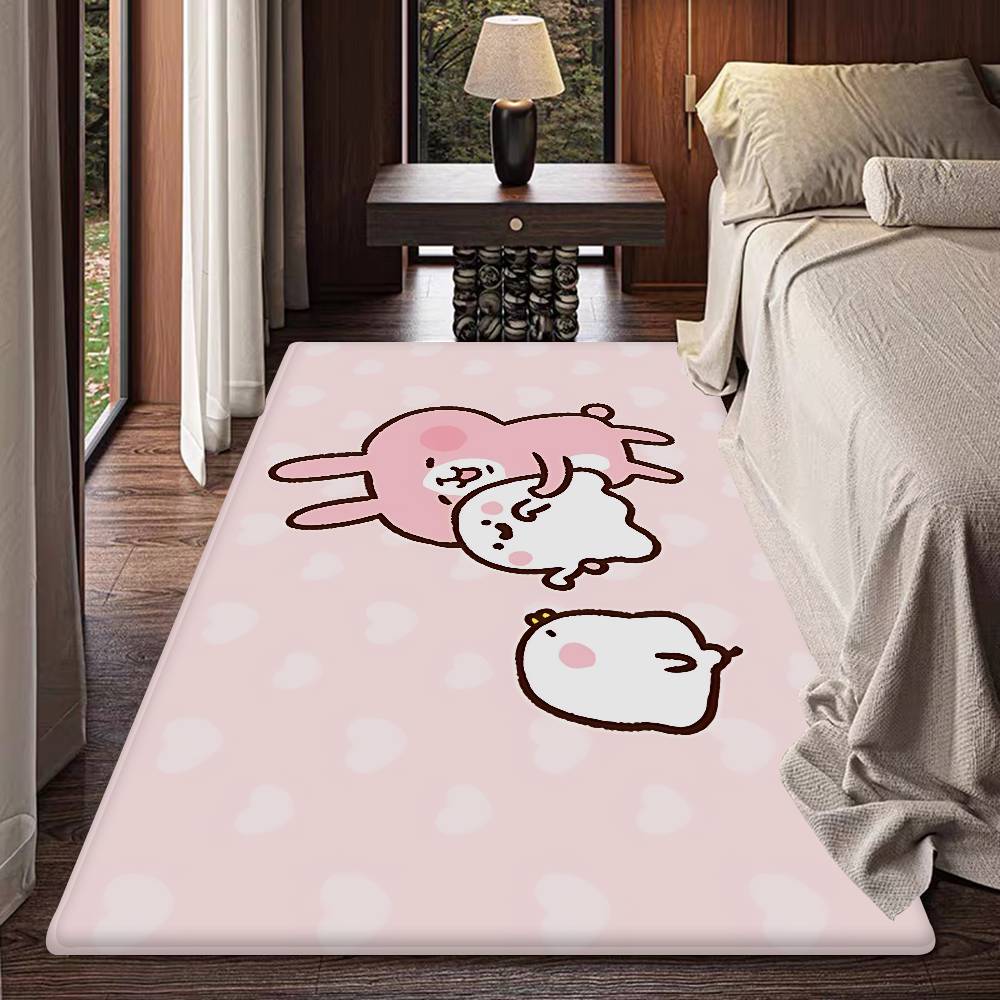 K-Kanahei Floor Mat Anti-slip Absorb Water Long Strip Cushion Bedroon Mat Alfombra