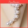 Simulation Pearl Stylish Earring With Sparkling Rhinestones For Wear Casual