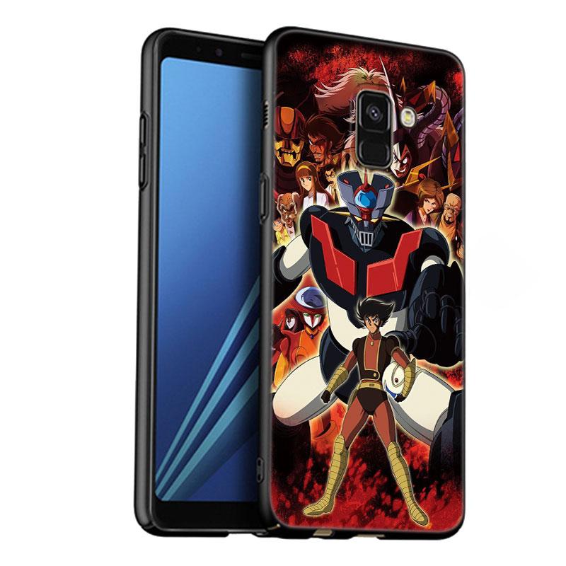 Чехол для телефона Anime Mazinger Z для Samsung Galaxy A01 A03 Core A04 E A02 A05 A10 A20 A21 A30 A50 S A6 A8 Plus A7 2018 черный чехол