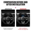 bscqy5 5Pcs 3D Metal R DESIGN Car Interior Sticker For Volvo Octavia 3 Fabia Kodiaq Kamiq RS Rapid Yeti Steering Wheel Decor Accessory