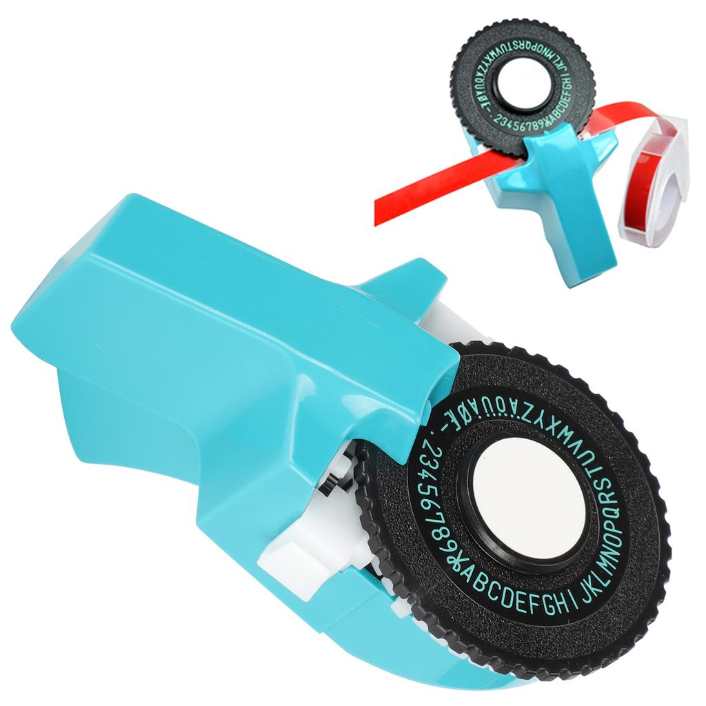 Машина для тиснения этикеток Wheel Writer Mini Handheld Printer Этикетировочная машина E‑101