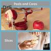 Овощечистка для фруктов, основание на присоске, многофункциональная машина для очистки картофеля, груш, трудосберегающая машина для очистки овощей для домашней кухни