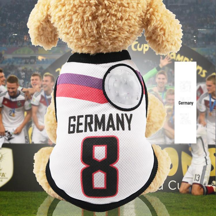 Весенне-летняя сетчатая жилетка для крупных собак: Стиль баскетбола на чемпионате мира