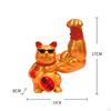 Lucky Cat Figurine - Charming Animal Sculpture for Home Decor