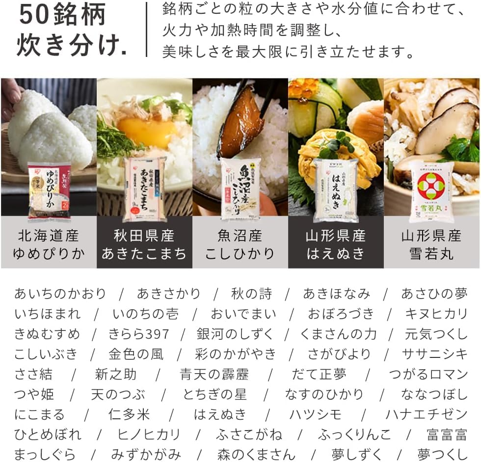 Iris Ohyama Rice for single person microcomputer capable of simmering and fermentation Matte Black Cooker, 5.5 cups, use, controlled, cooking,