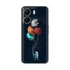 Чехол для Xiaomi Poco C65 Милый Роскошный Расписной Задний Чехол Мягкий Черный Силиконовый Чехол для Телефона Для Xiaomi Poco C65 PocoC65 Fundas Бампер