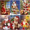 Diy Санта-Клаус 5d алмазная живопись Рождественский подарок мультфильм Алмазная вышивка крестиком ручной работы настенные художественные наборы домашний декор