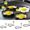 316 Stainless Steel Pouch Egg Frying Mold DIY Frying Utensil Model Heart-shaped Frying Egg Grinding Tool