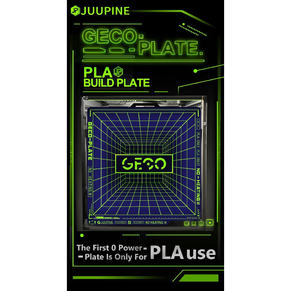 GECO Plate Pla Cold Build Pate For X1C P1S P2S A1 Kobra S1 K1c Ender 3 Se K1 Max No Clog Spring Steel Super Adhesion