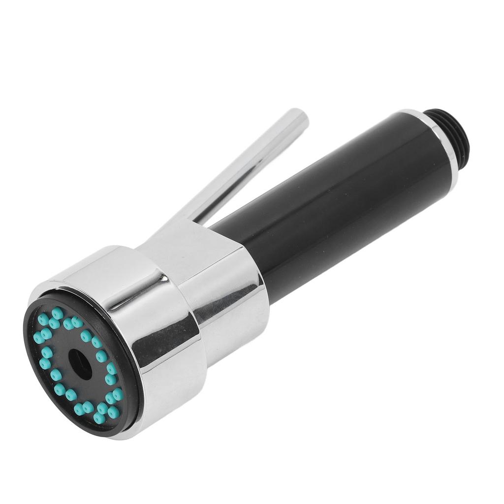 Universal 1/2inch Pull Down Kitchen Spray Head Electroplating ABS Kitchen Sink Faucet Spray Nozzle