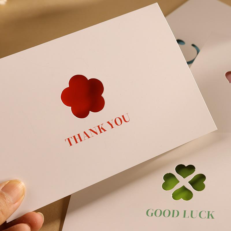 10 листов в упаковке Открытка благодарности Открытка на день рождения Пригласительная открытка Открытка для сообщения Студенческие канцелярские принадлежности