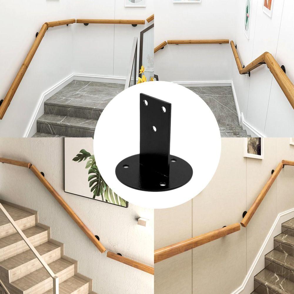 Stainless Steel Handrail Bracket Straight Design Balustrade Bracket Bannister Bracket  Apartments