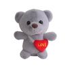 Soft And Cuddly Small Plush Bear Keychain Ideal For Bags Sweet Gift For Loved Ones