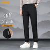 Jeep Мужские брюки business casual прямого кроя, свободного облегания
