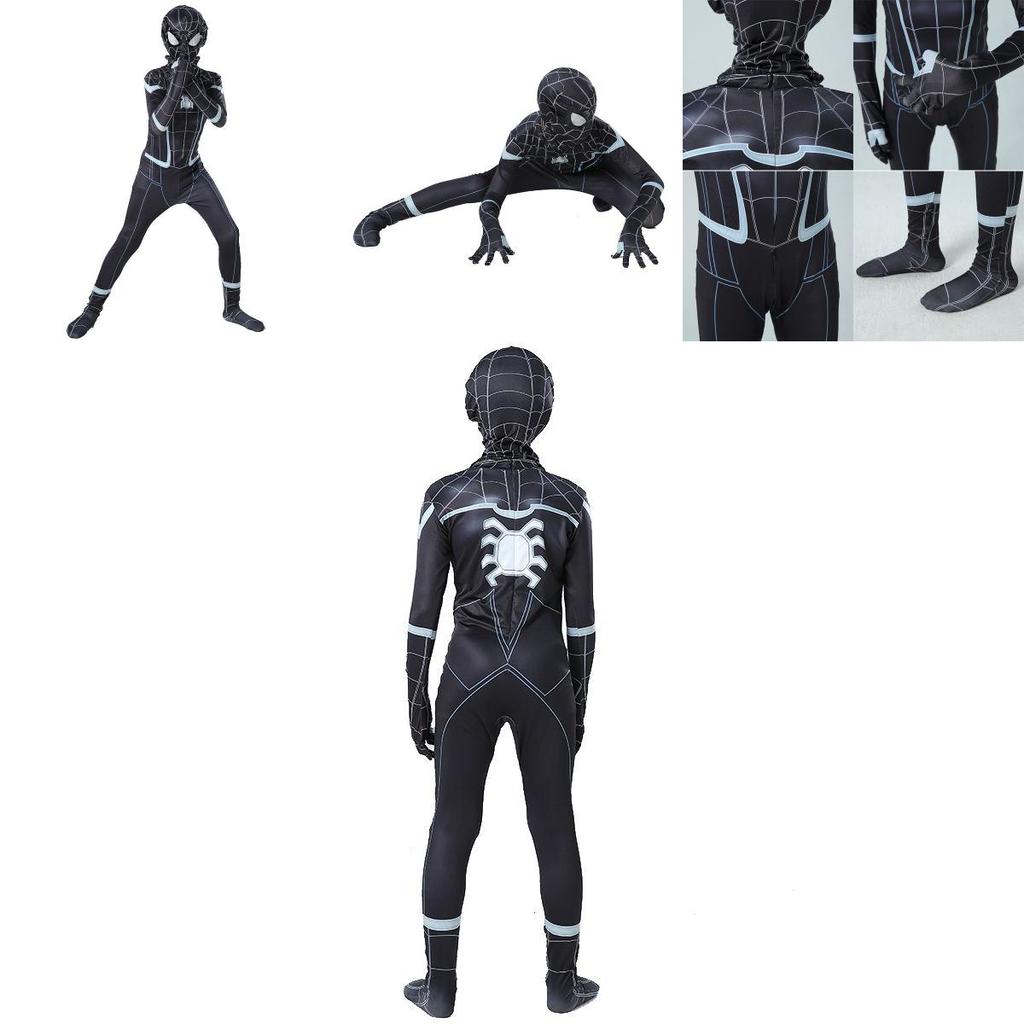 Premium Black Spider-man Homecoming Cosplay Costume With Lightweight Design For Maximum Comfort