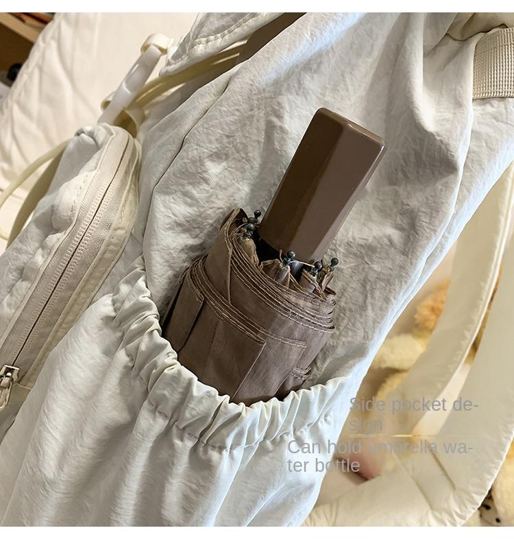 Student Small Schoolbag Women's Class Commuter Backpack Lightweight Outdoor Travel Backpack