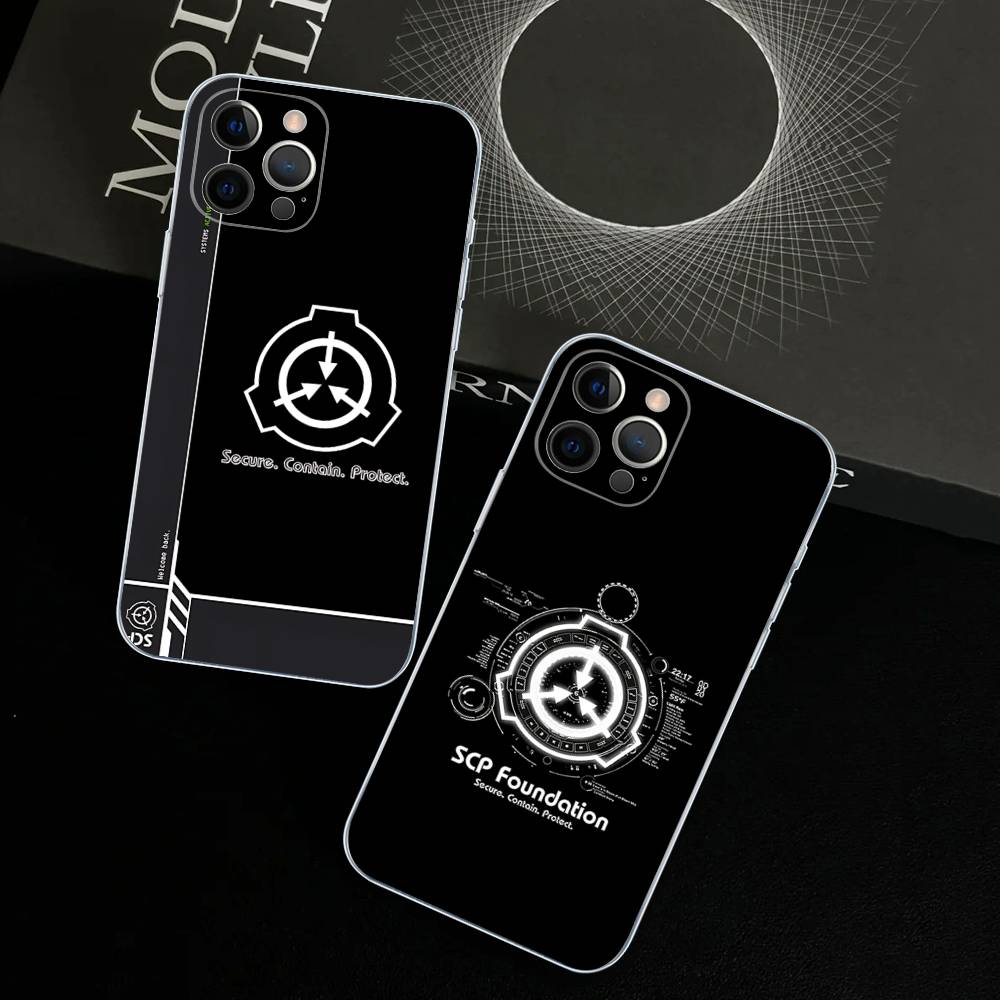 Крутой логотип S-scp для iPhone 17 16 16e 15 14 13 12 11 Pro Max Mini Plus Чехол для телефона